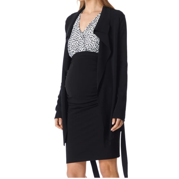 Soon Maternity Scarlett Milano Knit Cardigan - Picture 3 of 10